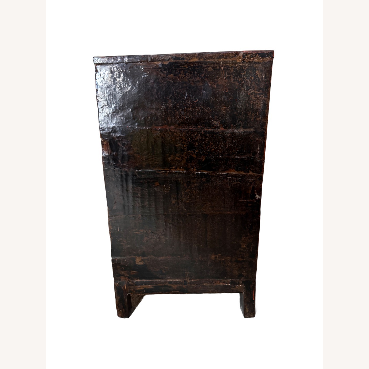 Antique Chinese Lacquered Elm Cabinet - image-4