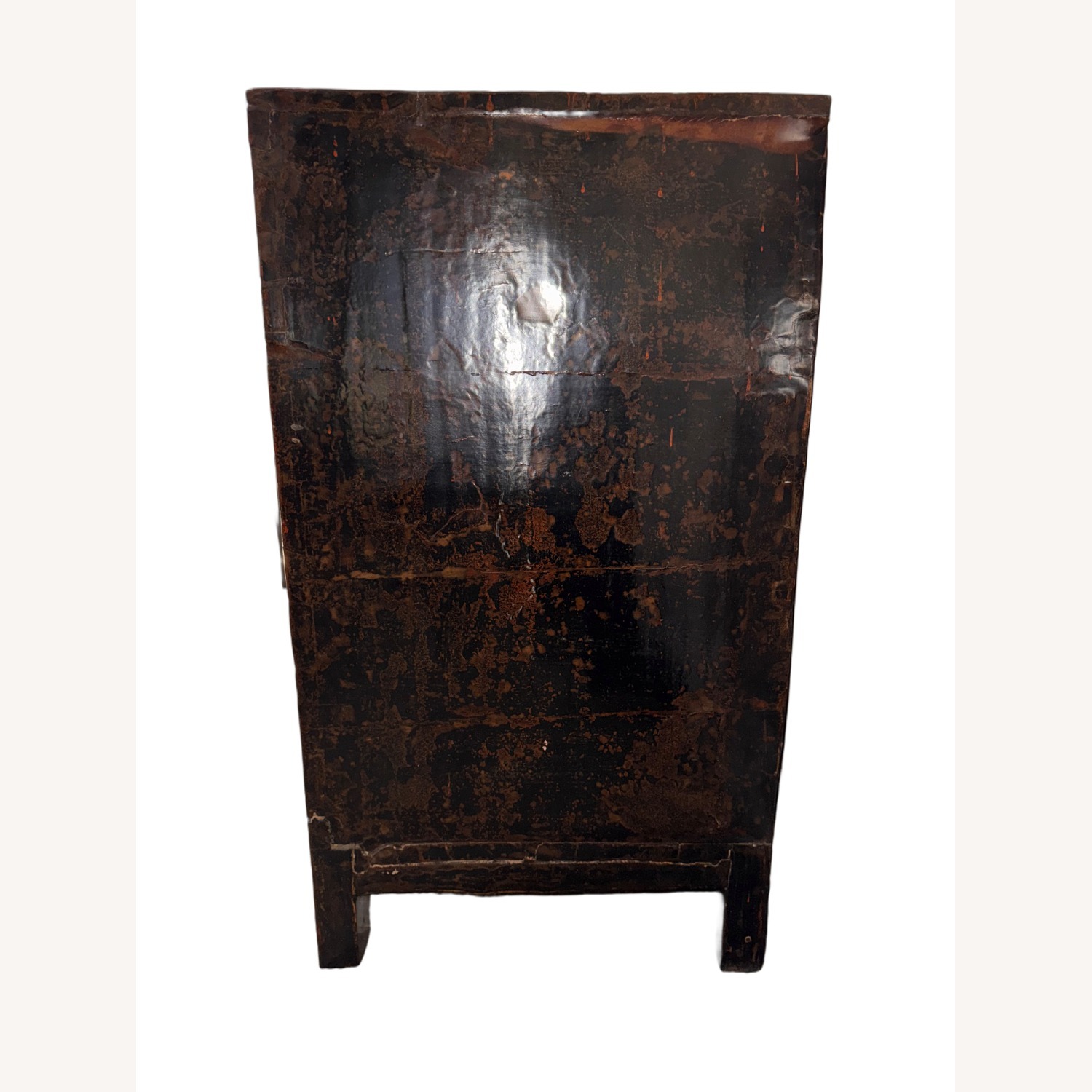Antique Chinese Lacquered Elm Cabinet - image-3