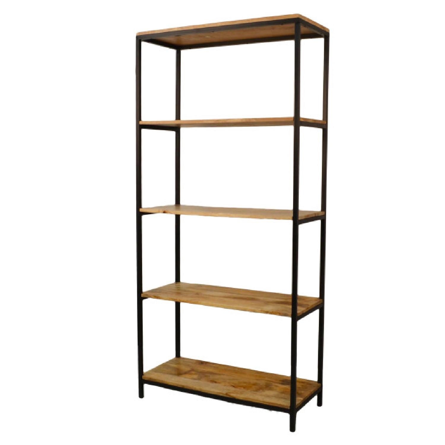Mango Wood Bookshelf Unit - image-3