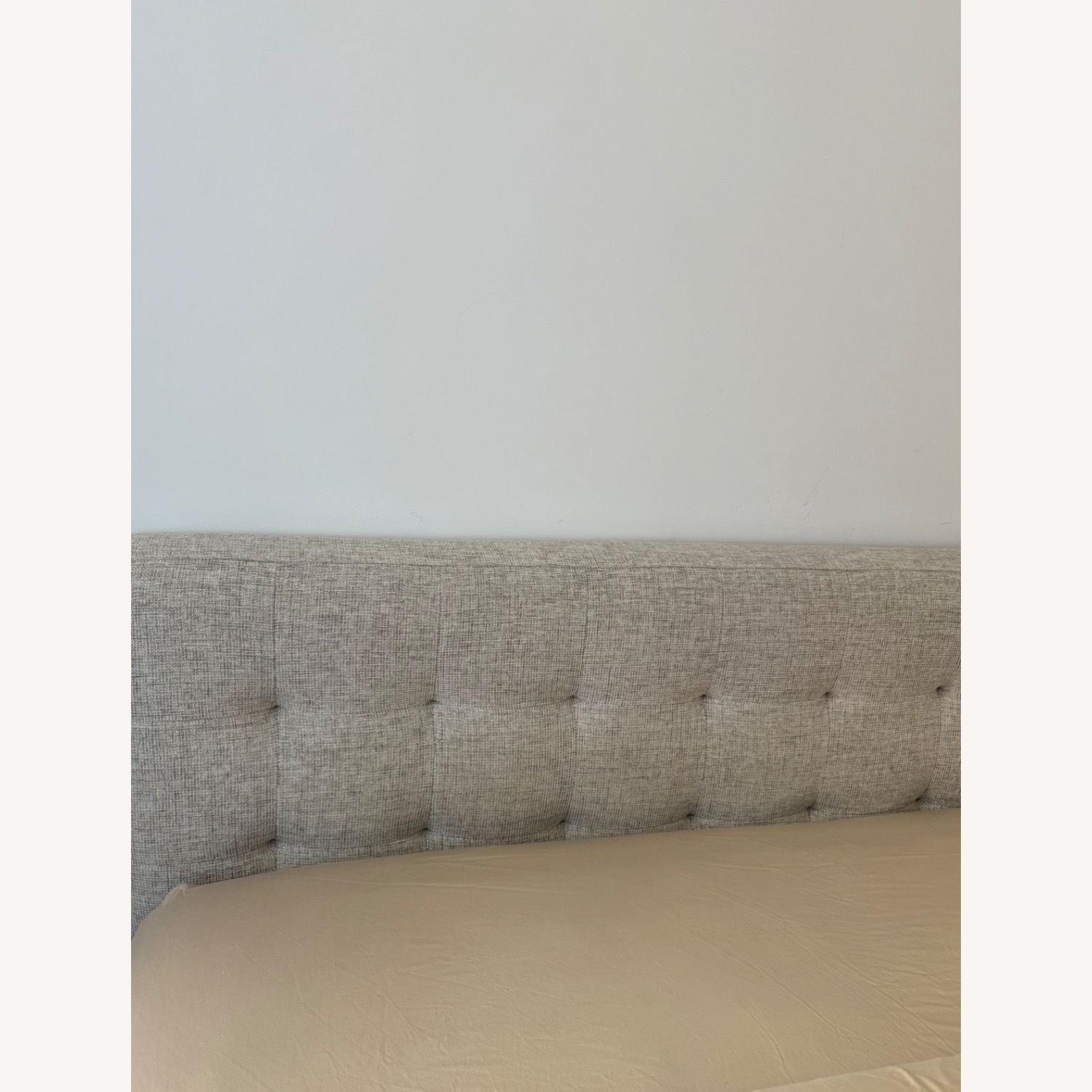 Article White Fabric King Bed - image-2