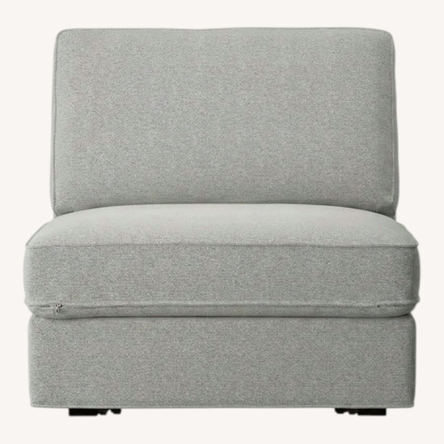 Used IKEA Kivik Light Gray Fabric Armchair for sale on AptDeco