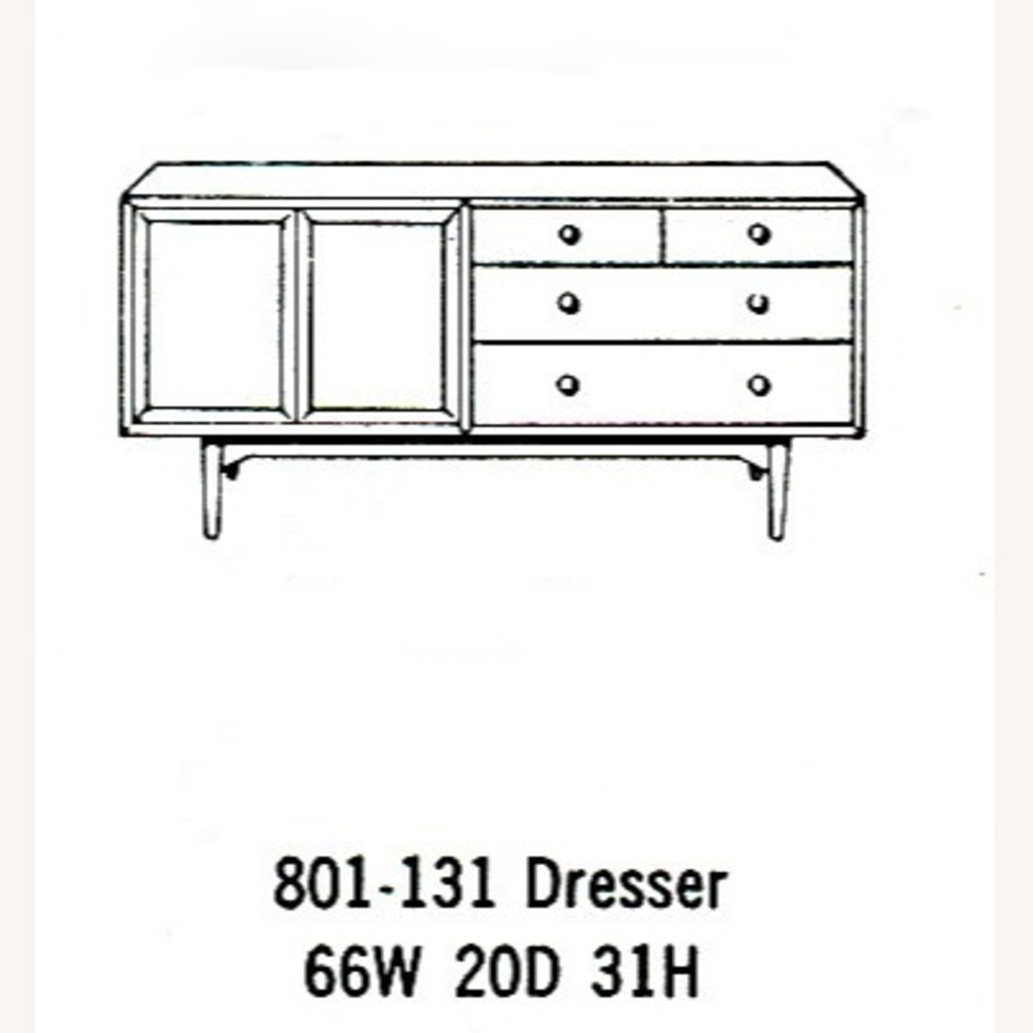 Drexel Declaration Mid 20th Century Dresser - image-5