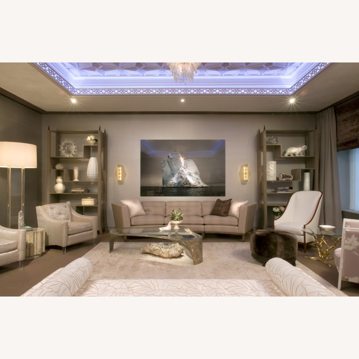 Avery Boardman Light Gray 3+ Piece Sectional - image-2