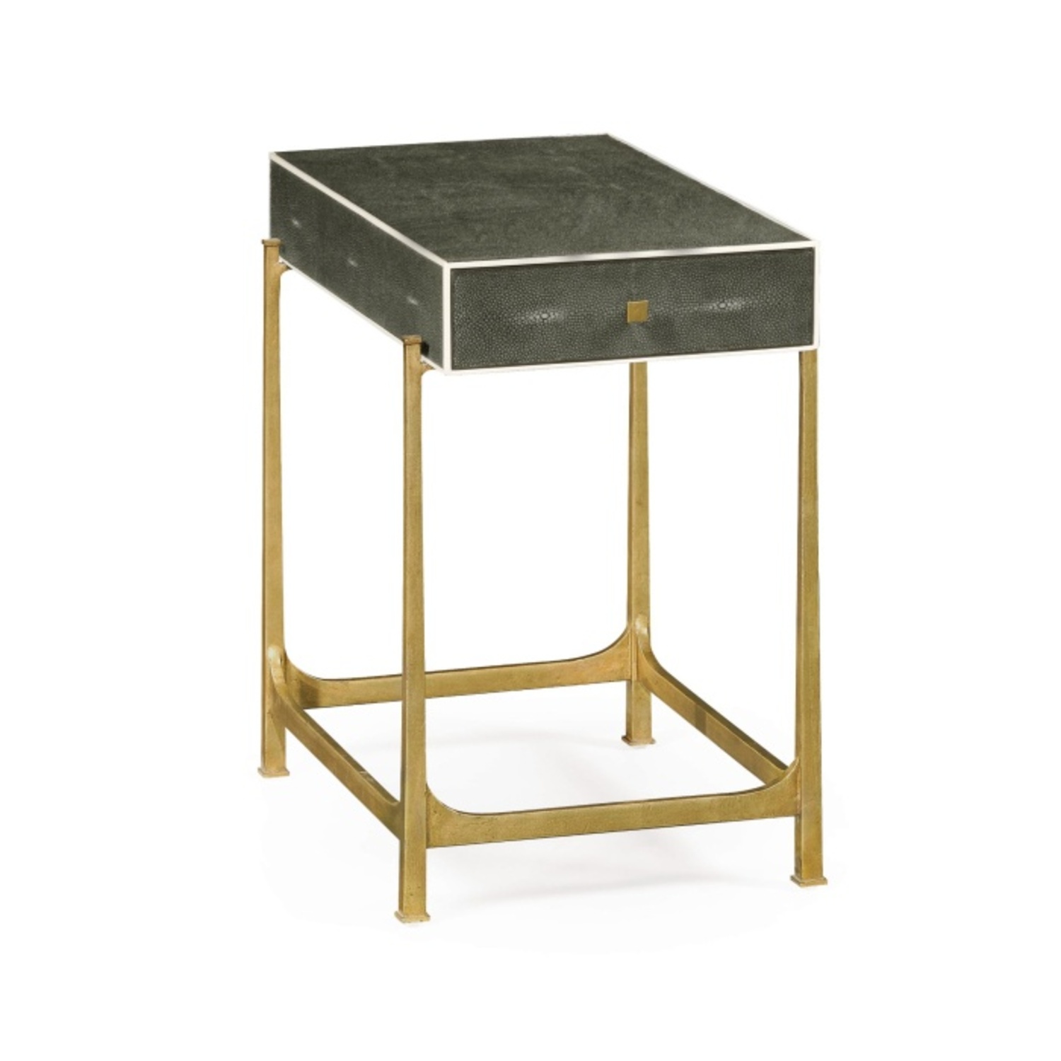 Faux Shagreen End Table Set - image-6