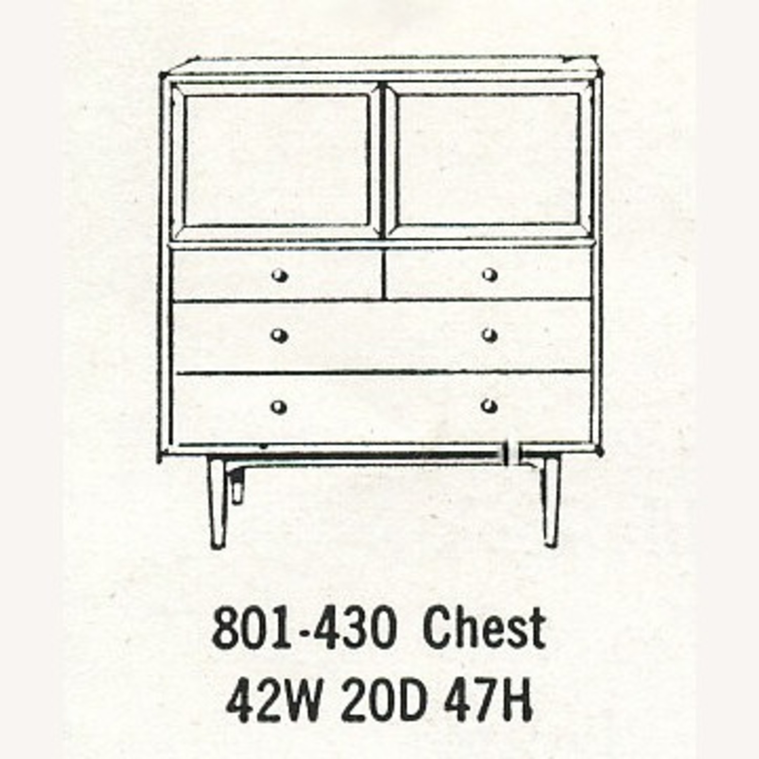 Drexel Declaration Mid 20th Century Dresser - image-4