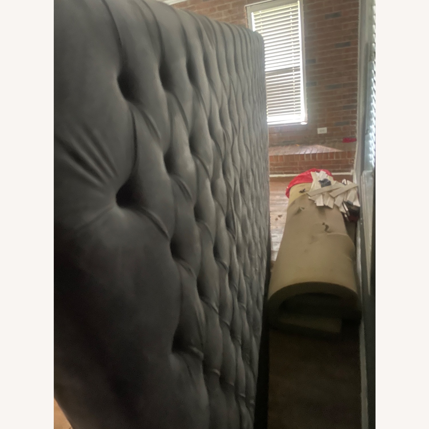 Linon Home Decor Dark Gray King Bed - image-4