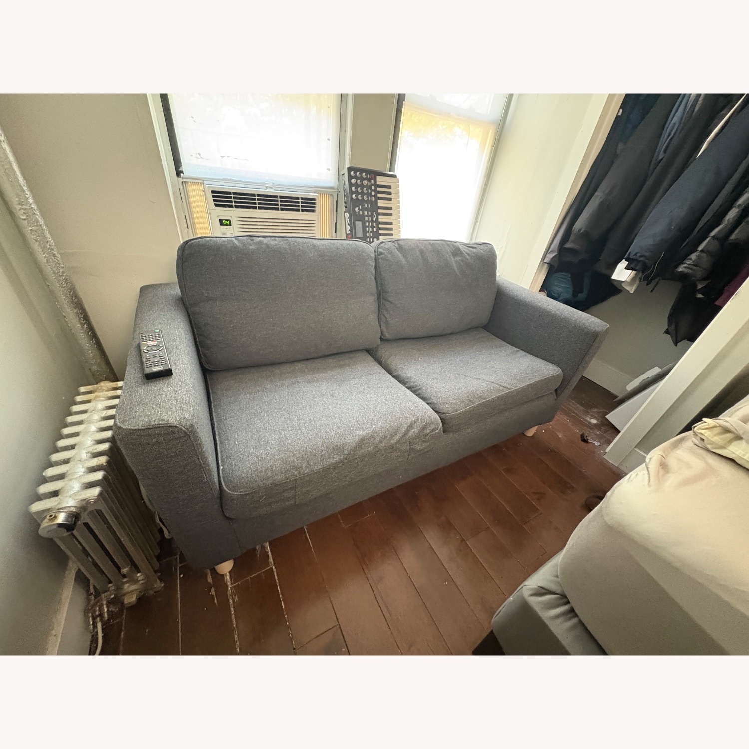 IKEA Pärup Light Gray Fabric 2 Seater Sofa - image-4
