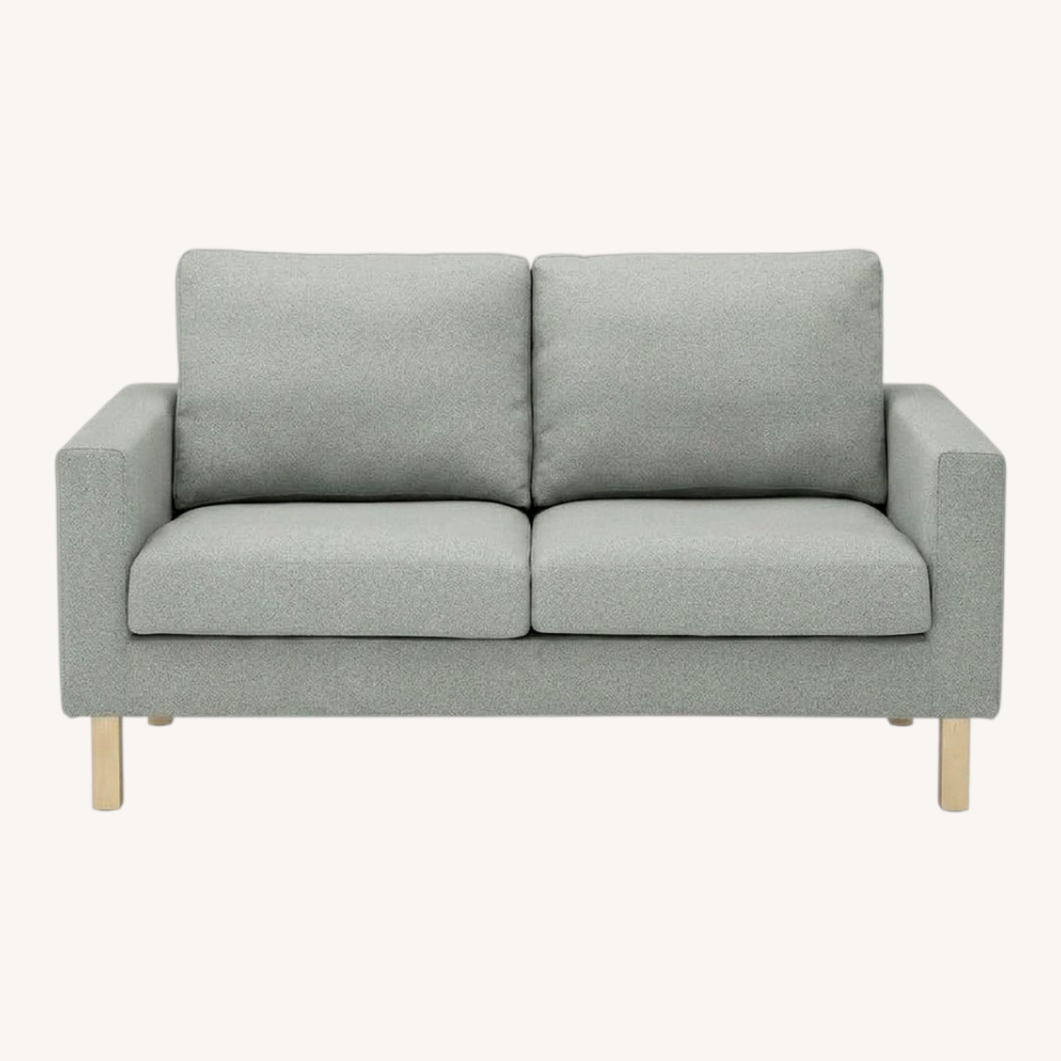 IKEA Pärup Light Gray Fabric 2 Seater Sofa - image-0