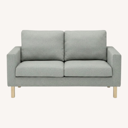 Used IKEA Pärup Light Gray Fabric 2 Seater Sofa for sale on AptDeco