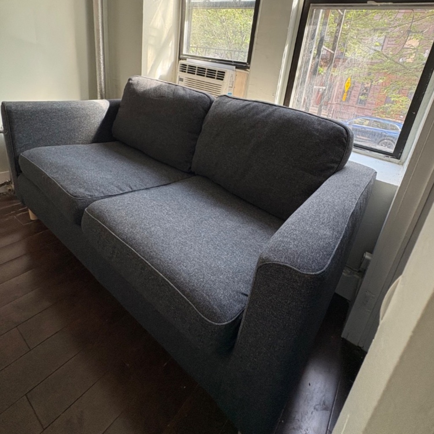 IKEA Pärup Light Gray Fabric 2 Seater Sofa - image-7