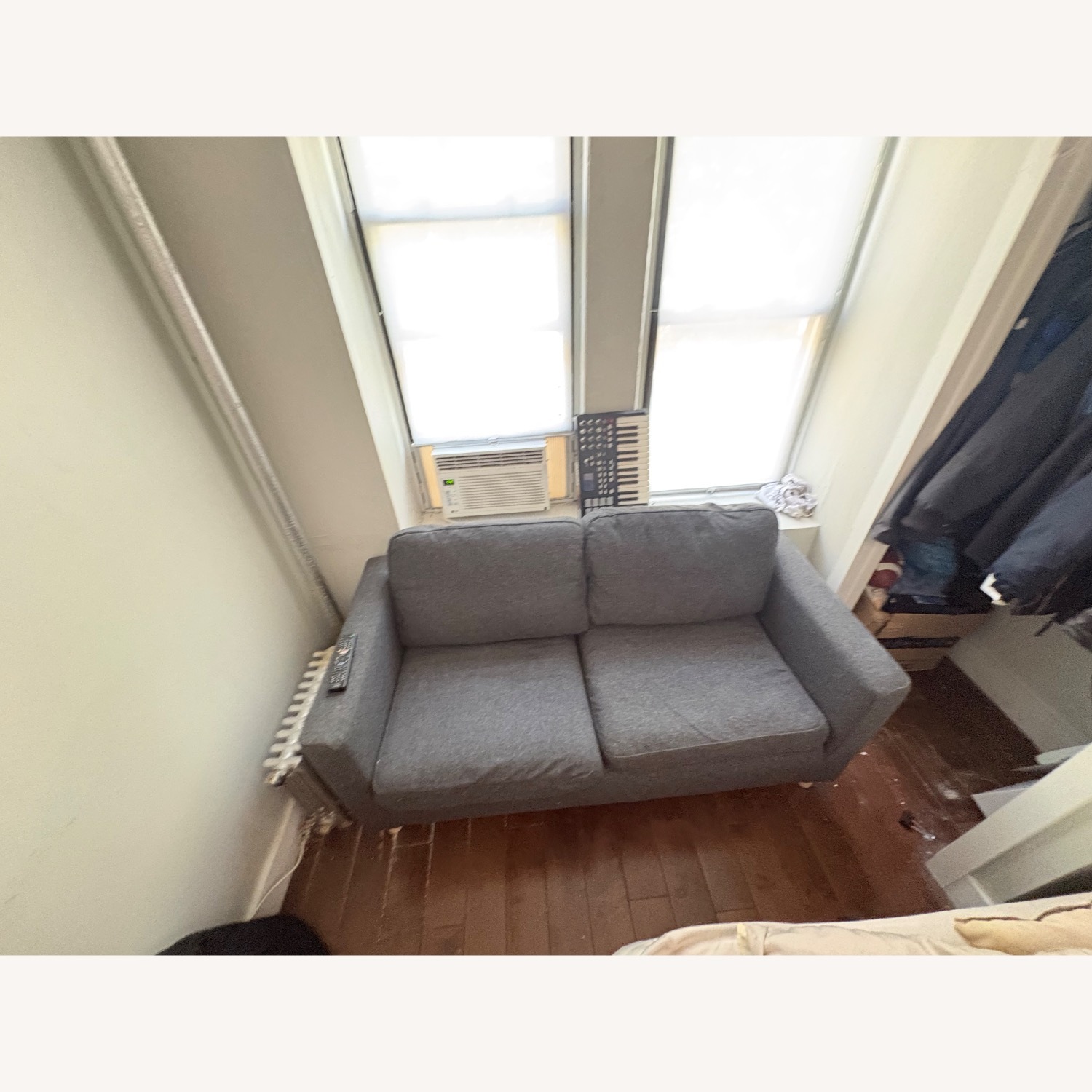 IKEA Pärup Light Gray Fabric 2 Seater Sofa - image-2