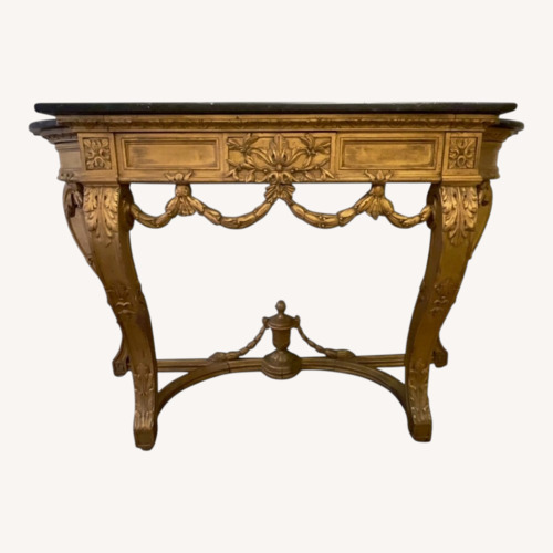 Used Louis XVI-Style Console with Marble Top for sale on AptDeco