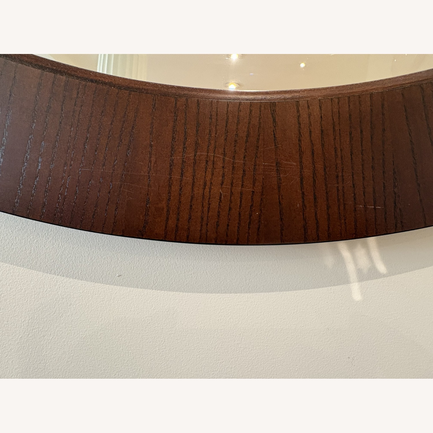 Ethan Allen Round Wall Mirror - image-3