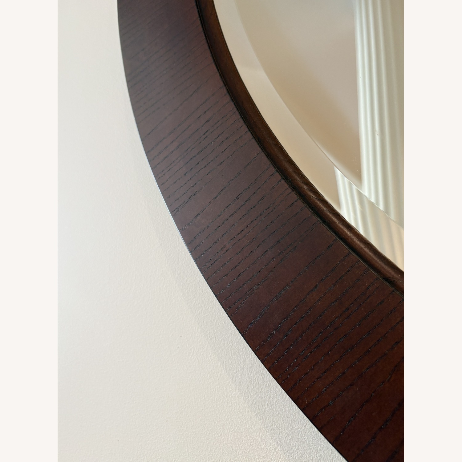 Ethan Allen Round Wall Mirror - image-5