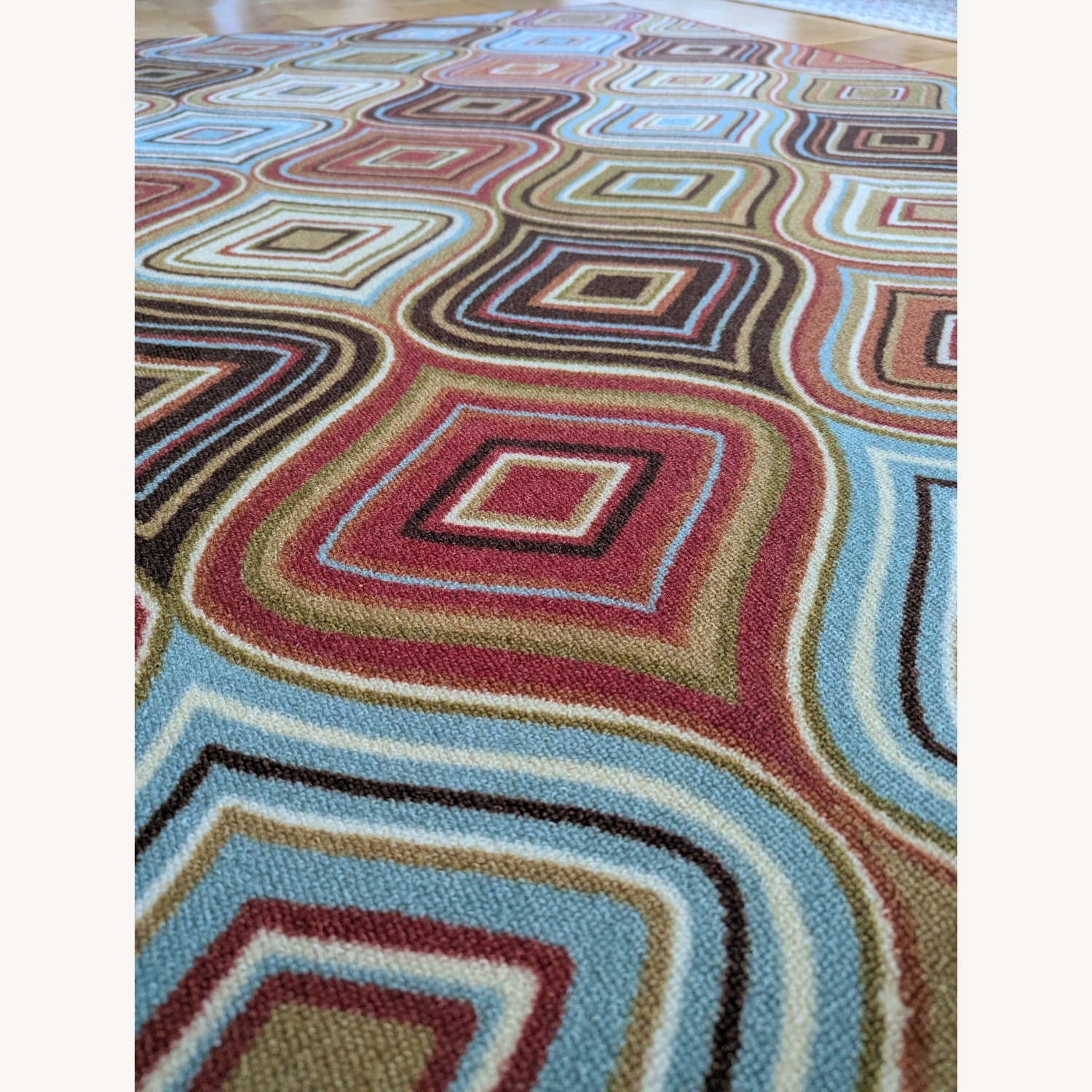 Red Area Rug 4' x 6' - image-2