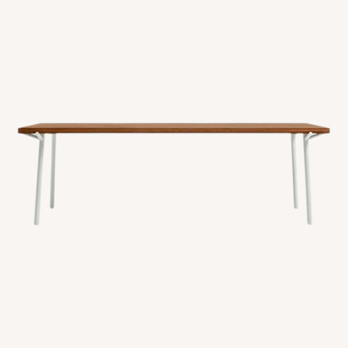 Used Blu Dot Branch White Wood Dining Table for sale on AptDeco