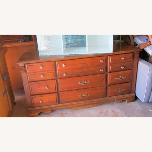 Used Vintage/Antique Finds Dark Brown Dresser for sale on AptDeco