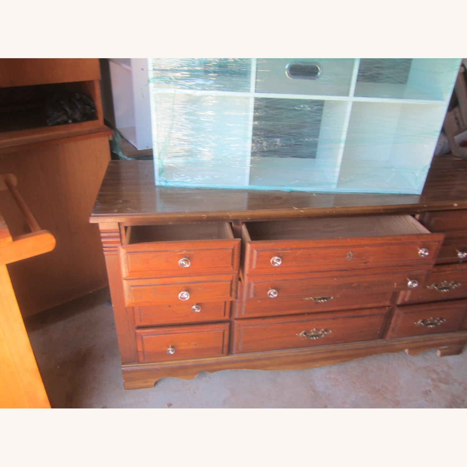 Vintage/Antique Finds Dark Brown Dresser - image-6