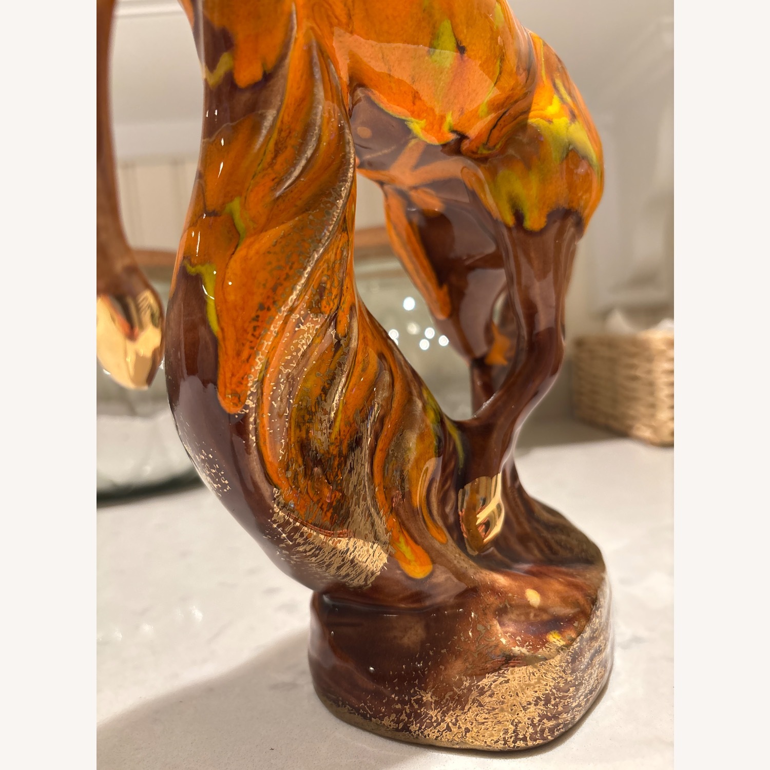 California Originals Reared Horse Pottery - image-5