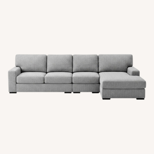 Used Light Gray 3+ Piece Sectional for sale on AptDeco