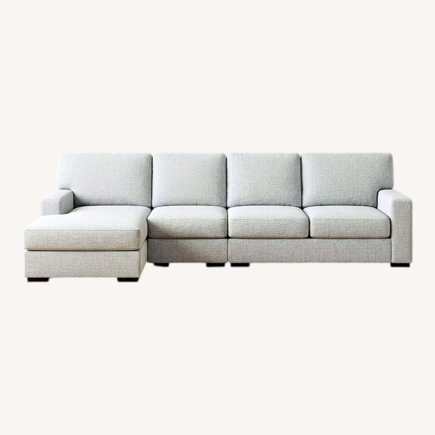 Light Gray 3+ Piece Sectional - image-4
