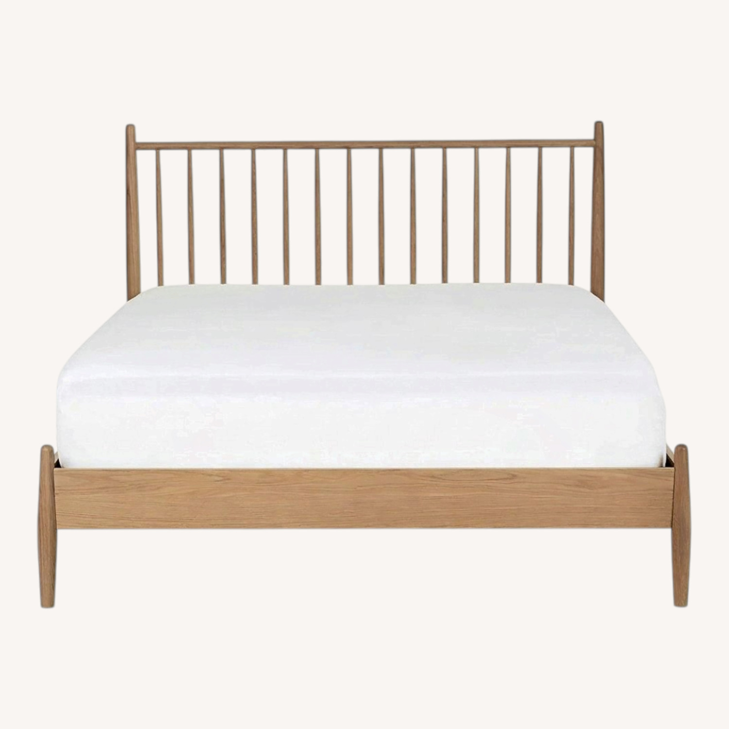Article Lenia Natural Wood Queen Bed - image-0