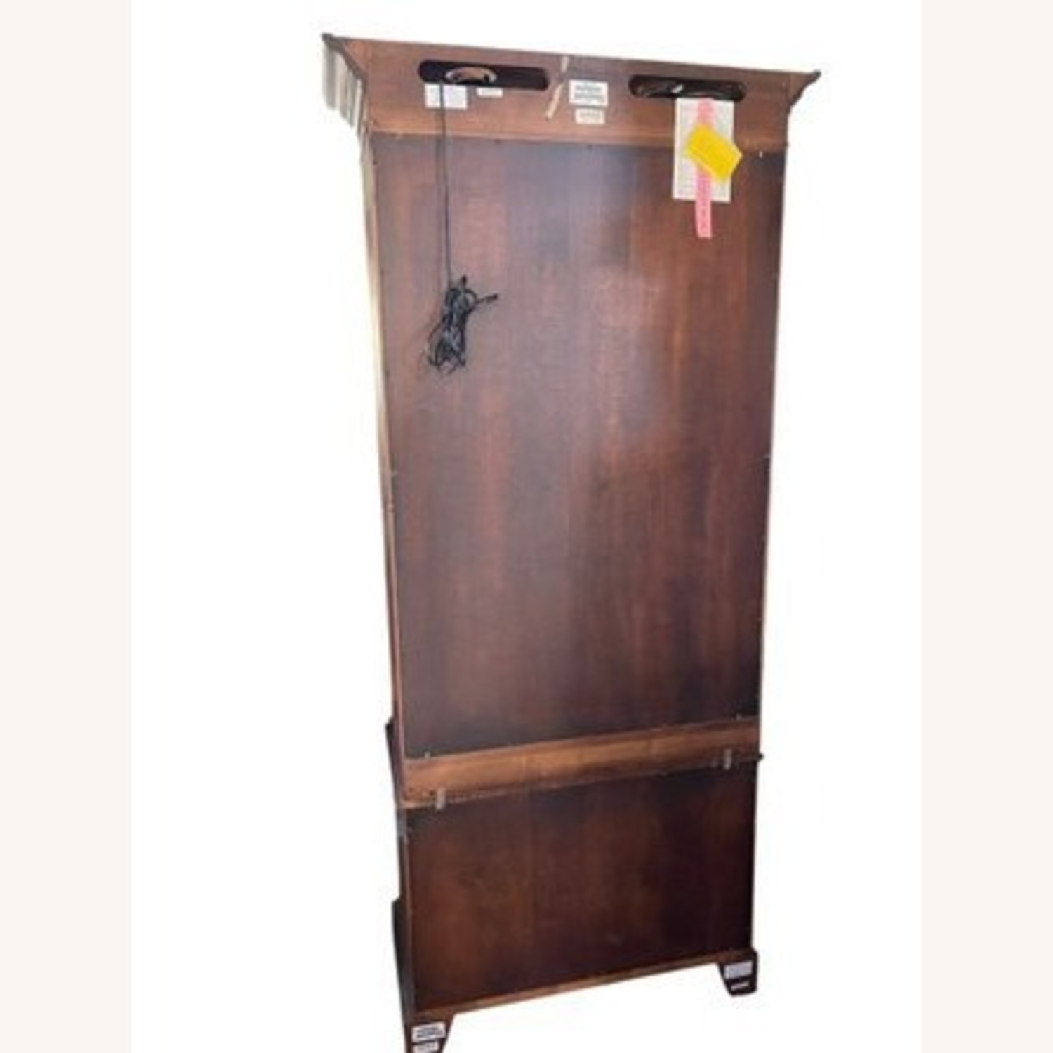 Ethan Allen Dark Brown Wood Wall Unit - image-4