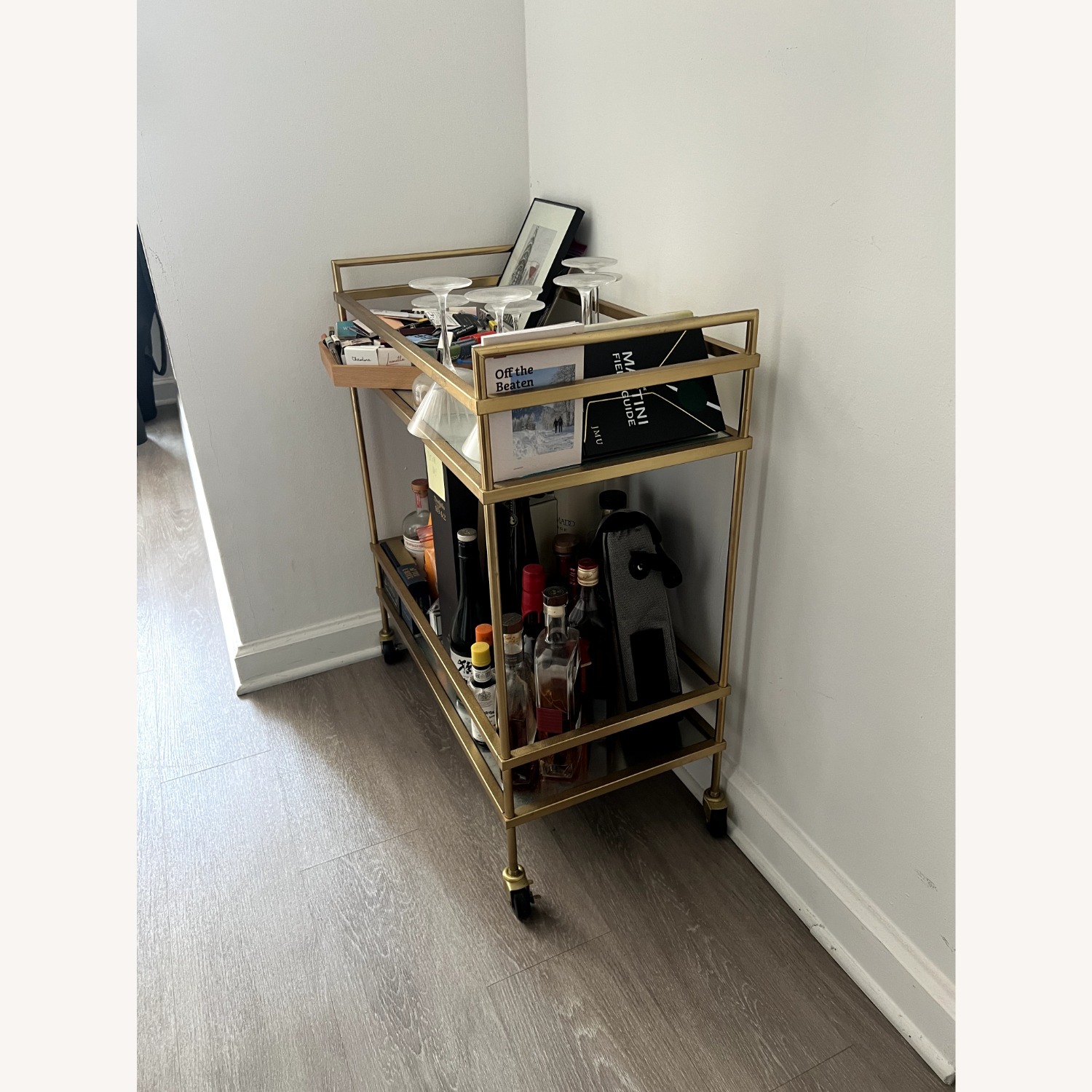 West Elm Terrace Bar Cart - image-2