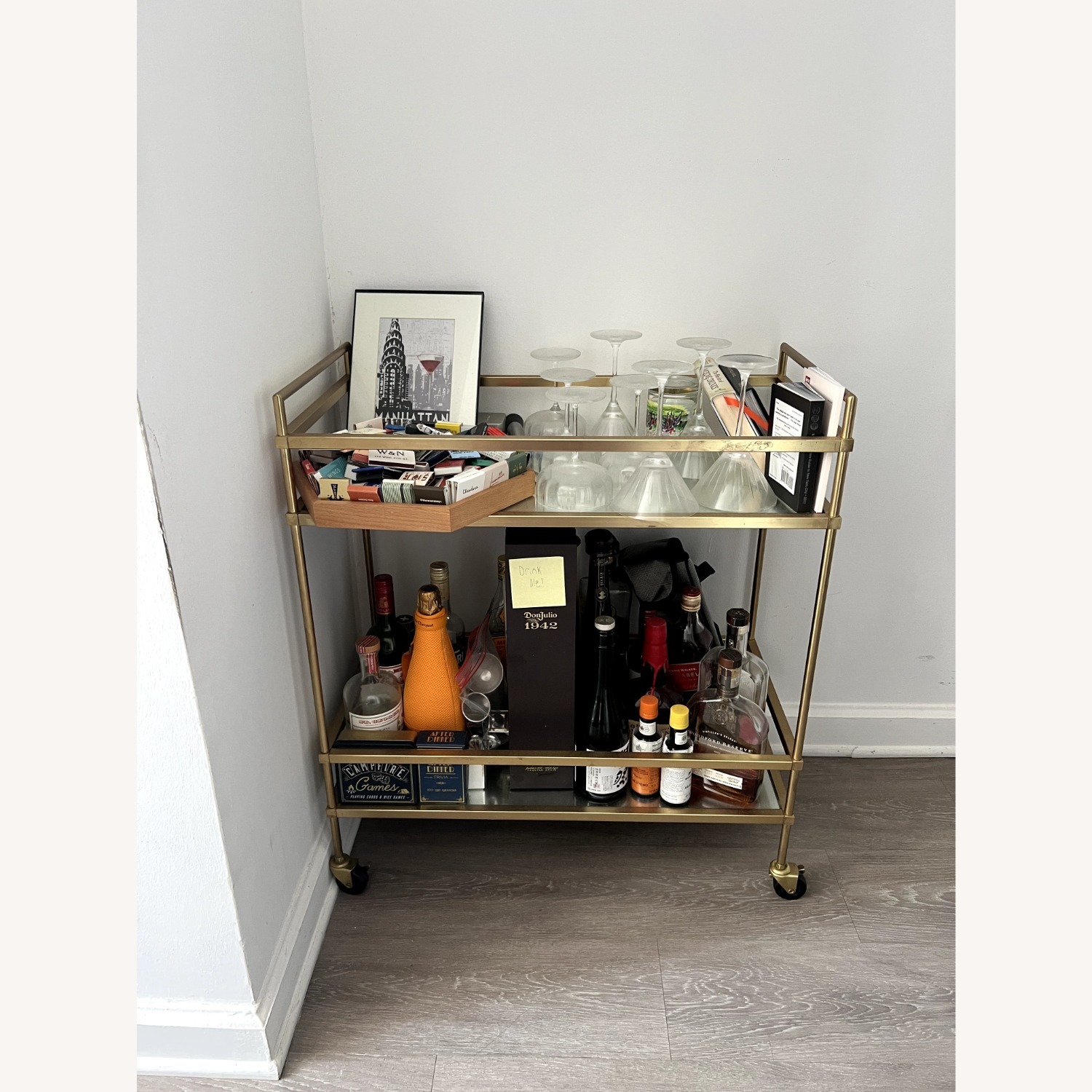 West Elm Terrace Bar Cart - image-1