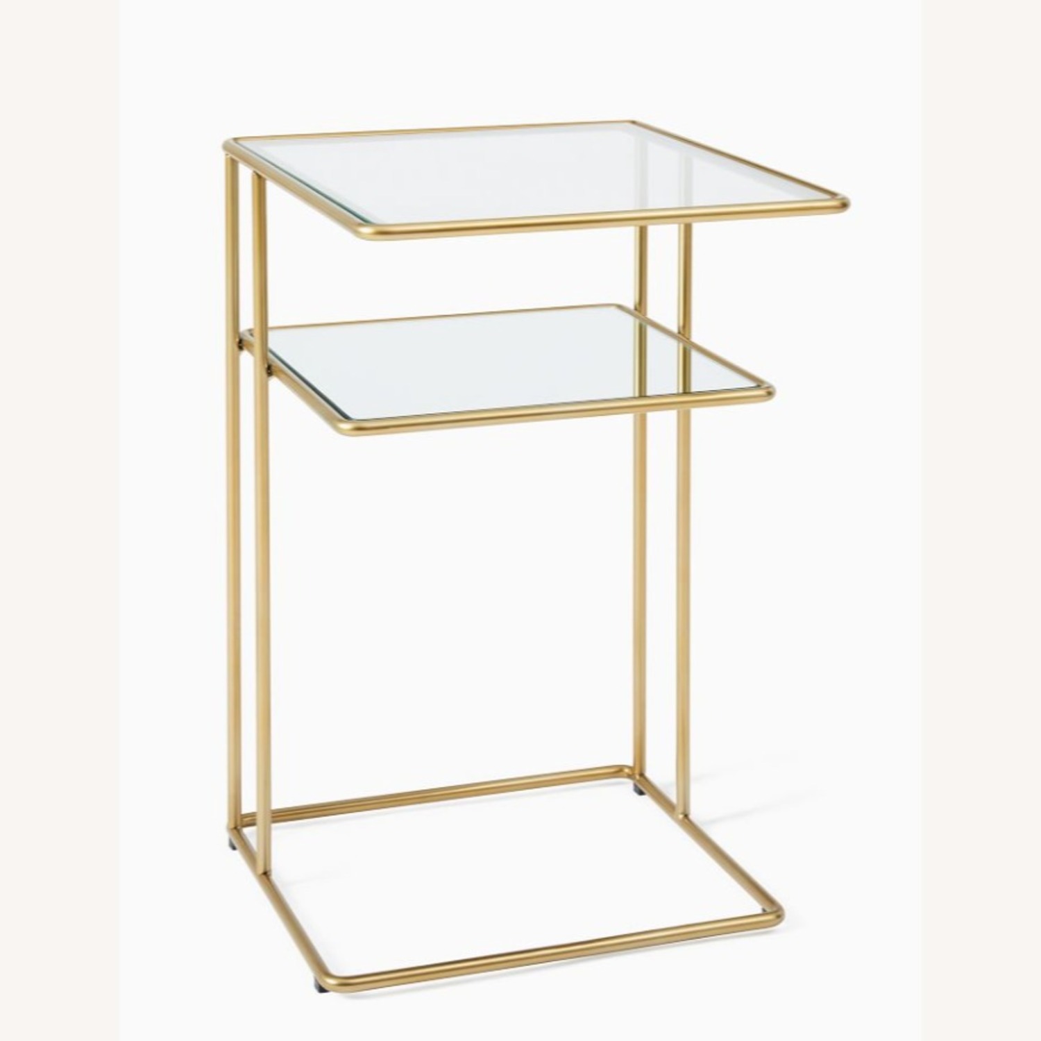 West Elm Terrace Curved Storage Nightstand - image-4