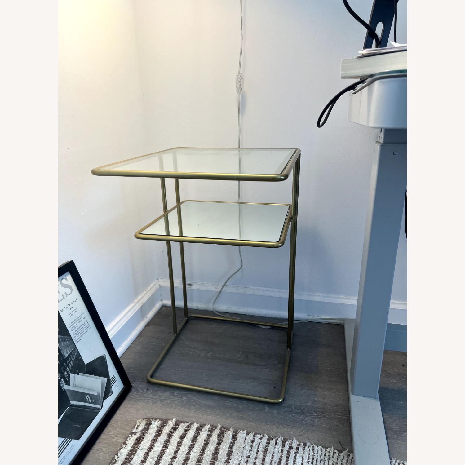 West Elm Terrace Curved Storage Nightstand - image-3