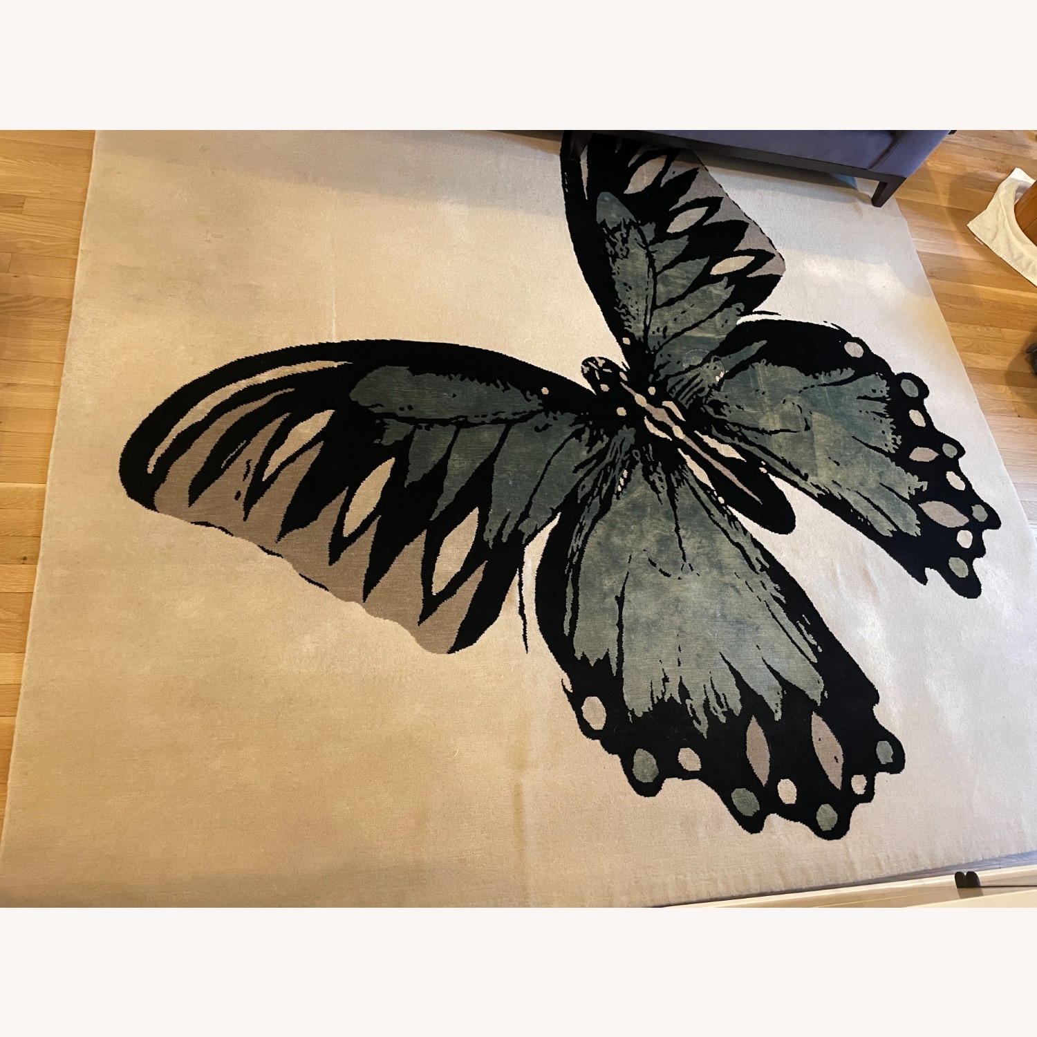 The Rug Company "Papillon" Butterfly Rug - image-1