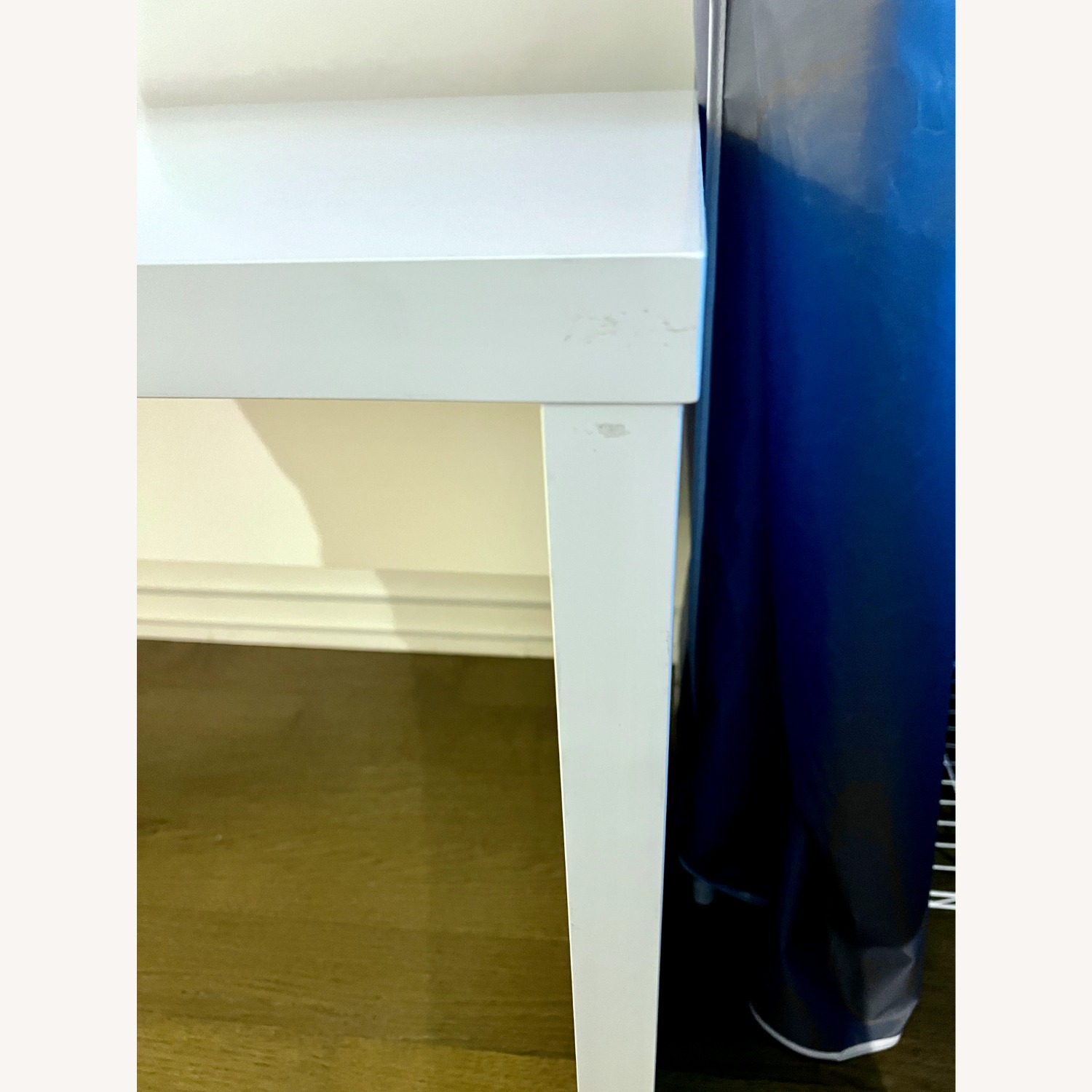 Overstock 60" White Echo Bow-Front Office Desk - image-1