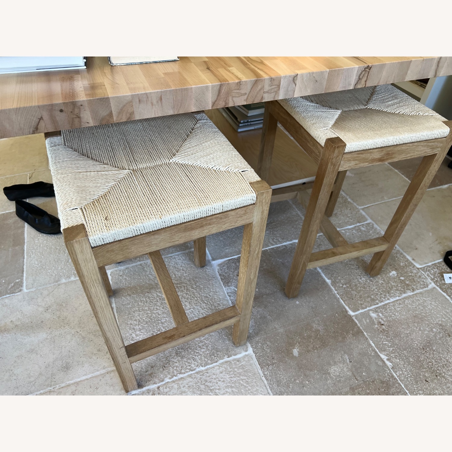 Jenni Kayne Monticito Wood Stools - image-2