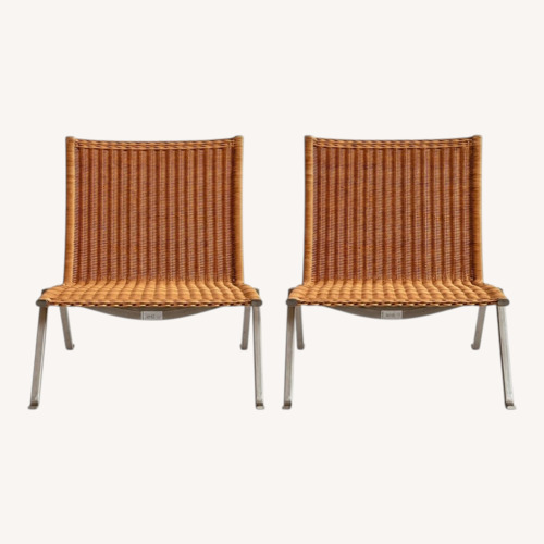 Used Replica Pk22 Lounge Chair for sale on AptDeco
