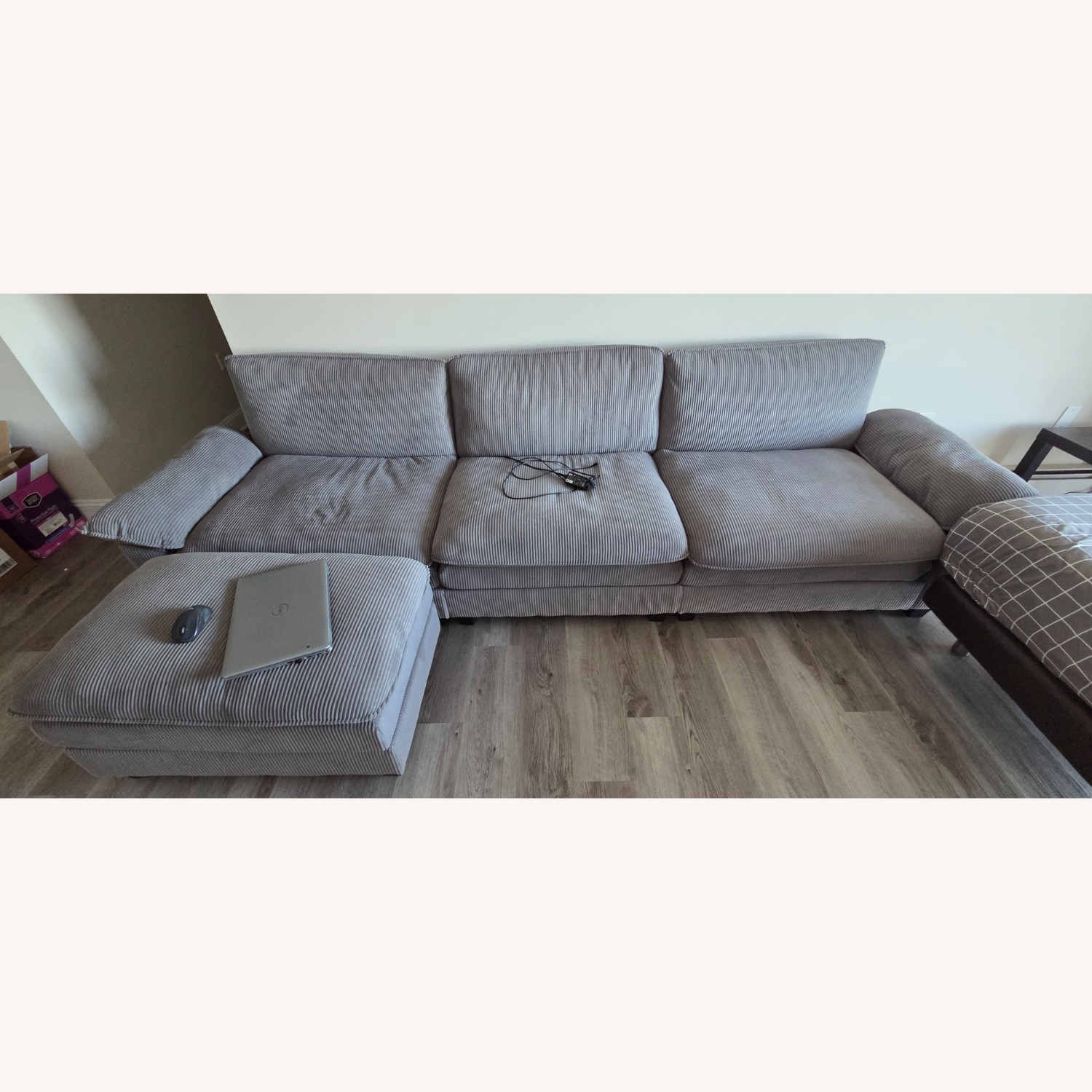 Modular Sectional Sofa with Ottoman - 3+1 - image-2