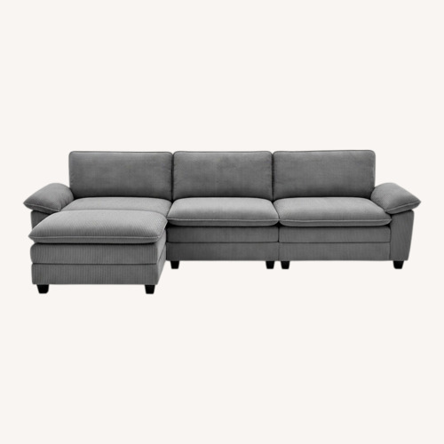 Used Modular Sectional Sofa with Ottoman - 3+1 for sale on AptDeco