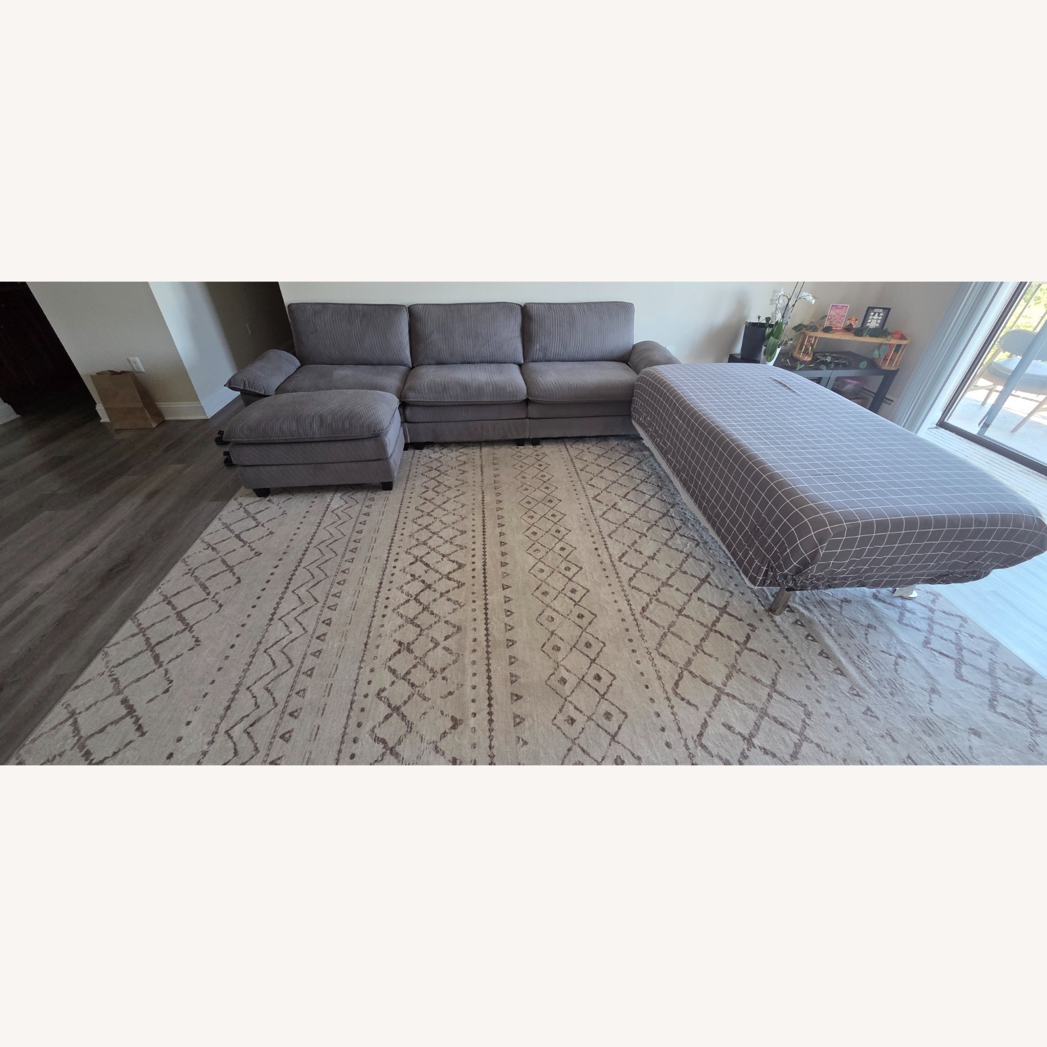 Modular Sectional Sofa with Ottoman - 3+1 - image-7