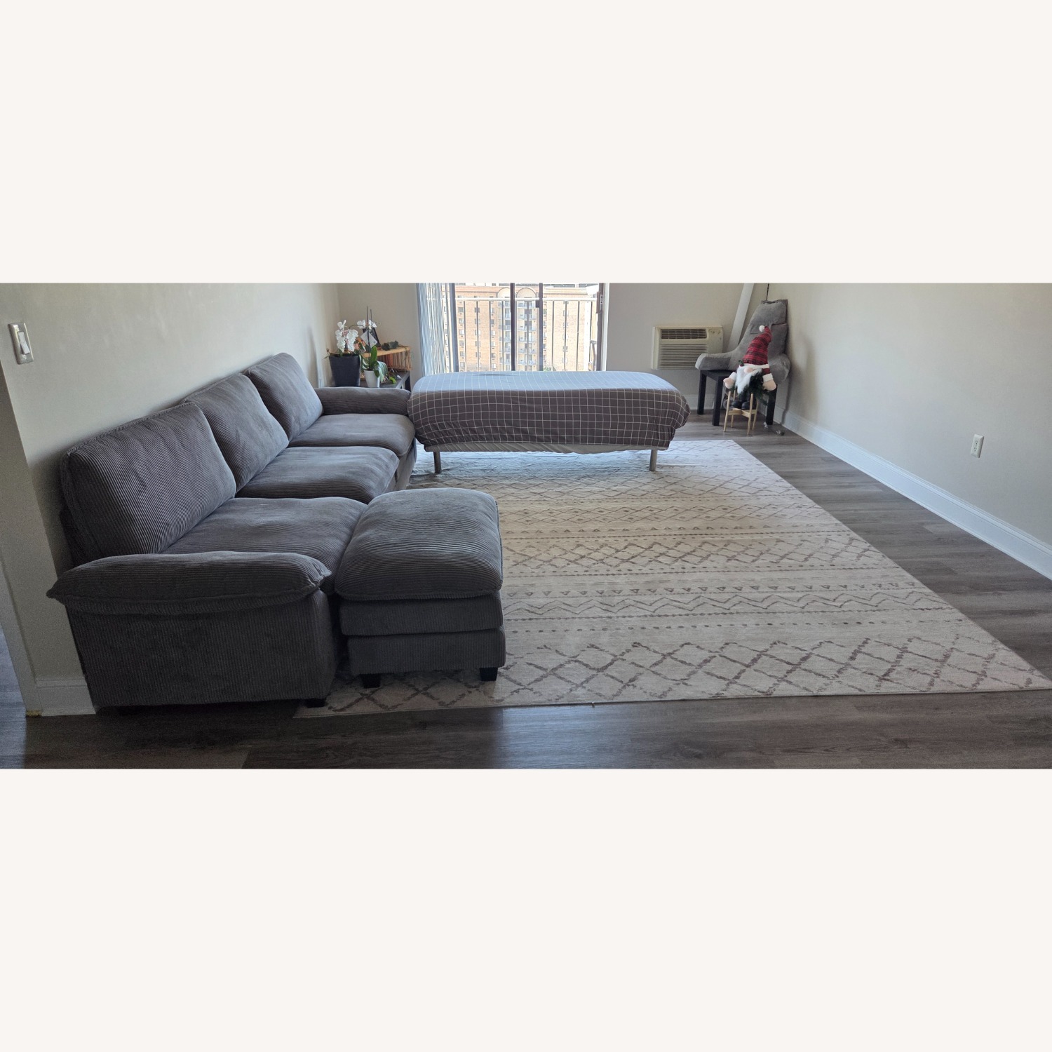 Modular Sectional Sofa with Ottoman - 3+1 - image-6