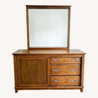 Bob's Discount Furniture Chadwick Dark Brown Wood Dresser