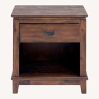 Bob's Discount Furniture Chadwick Dark Brown Nightstand