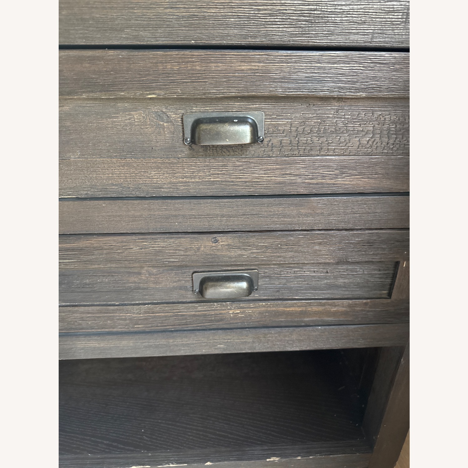 Restoration Hardware Keynes Dark Brown Media Storage - image-4