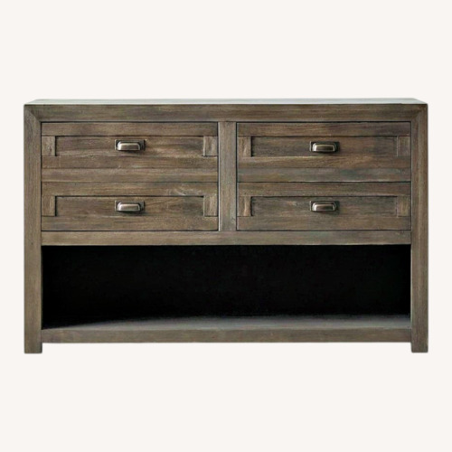 Used Restoration Hardware Keynes Dark Brown Media Storage for sale on AptDeco