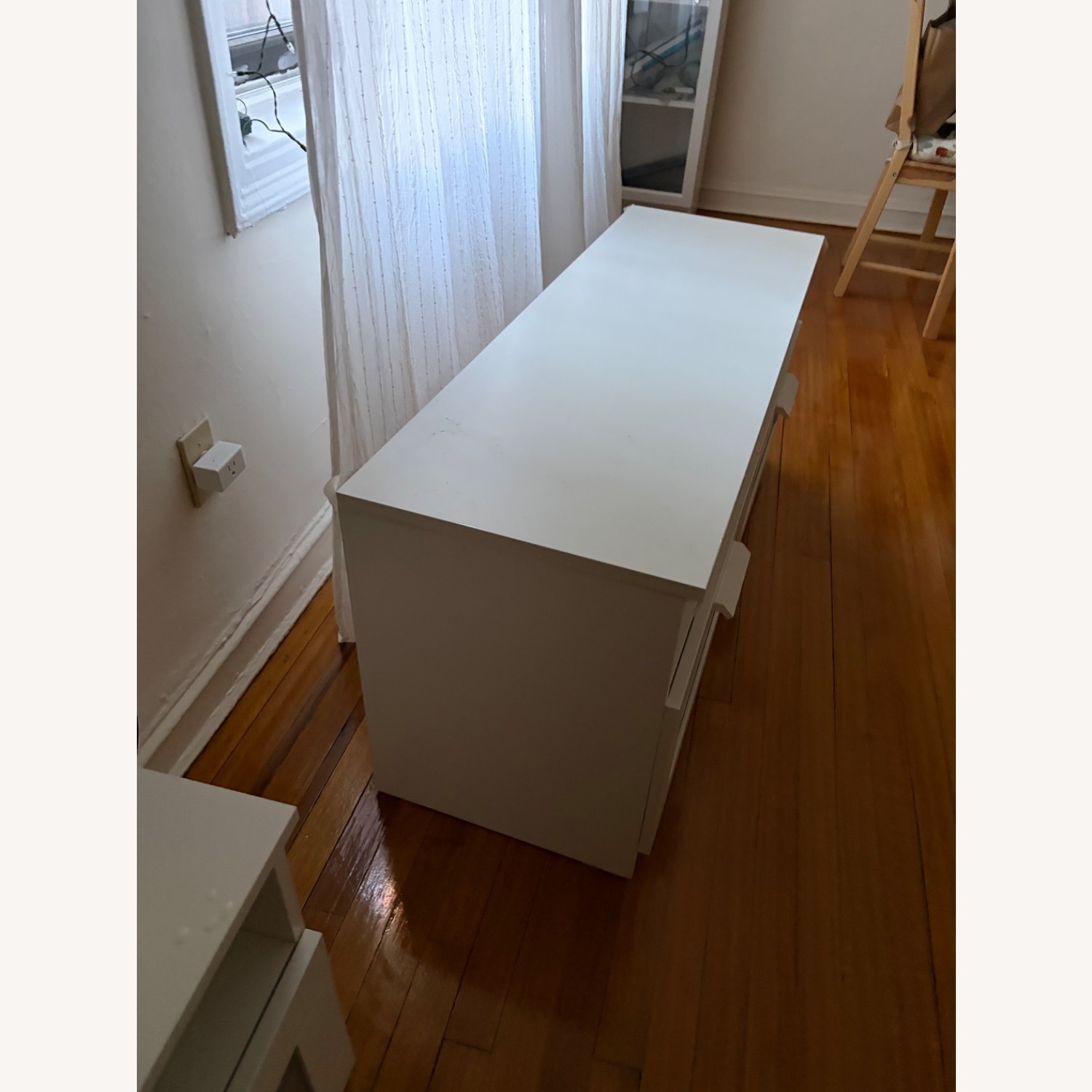 IKEA Brimnes White Wood Media Storage - image-7