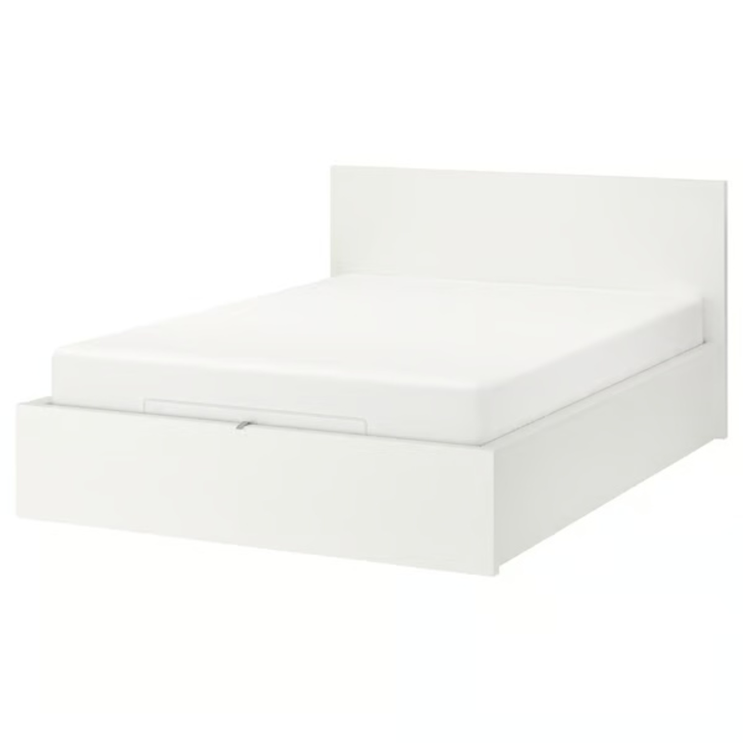 IKEA White Wood Full Bed - image-4