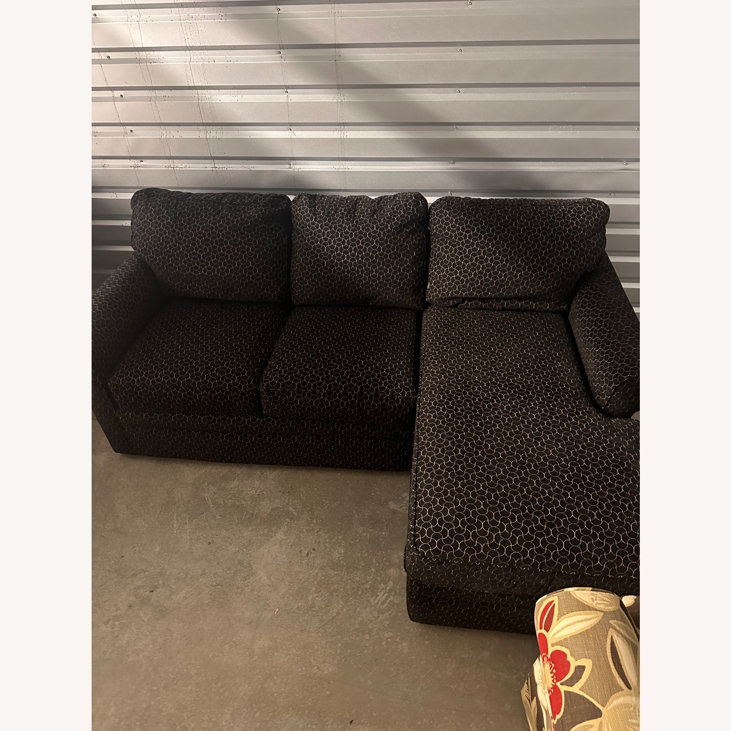 La-Z-Boy Black Fabric 3+ Piece Sectional - image-3