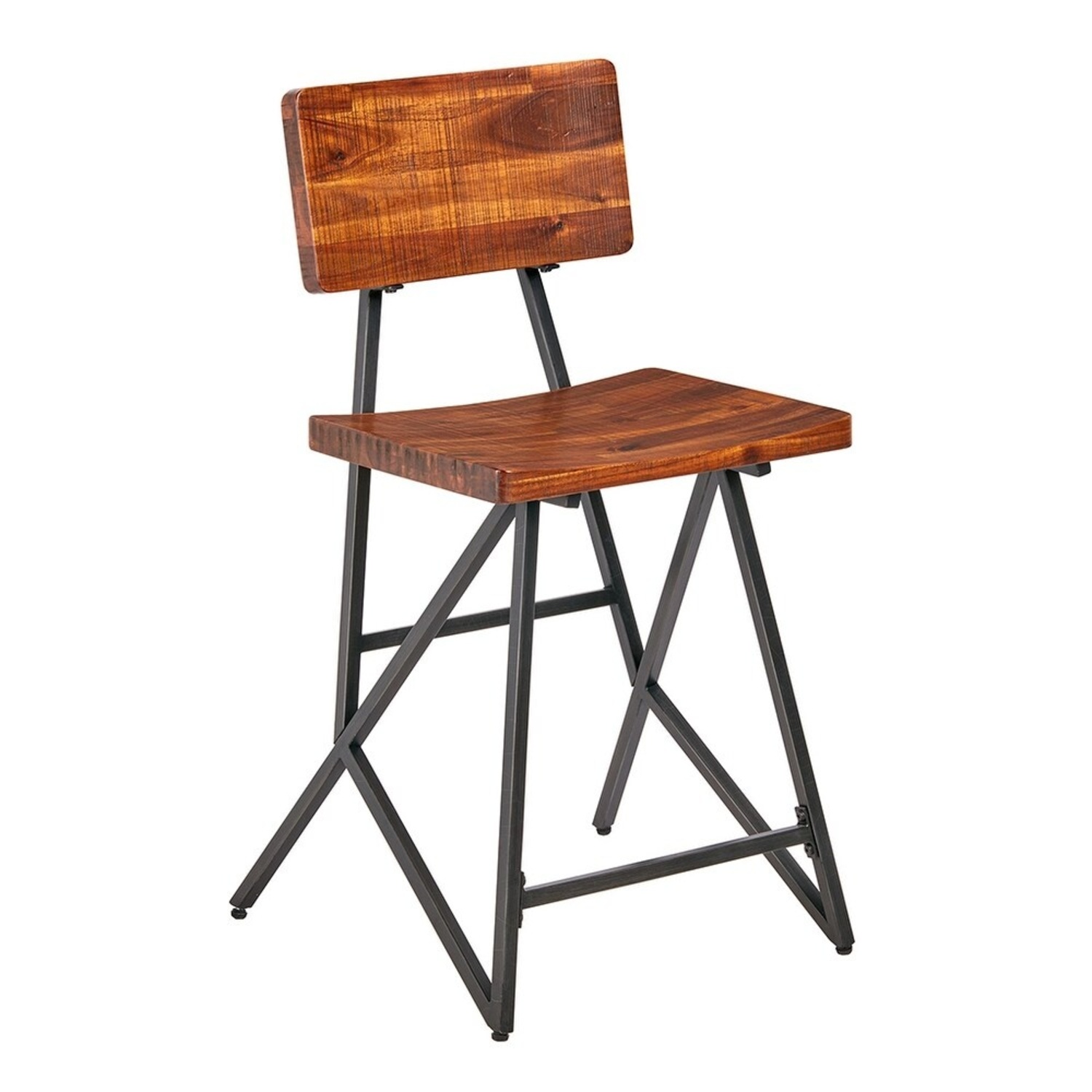 Solid Wood Bar Chairs - image-5