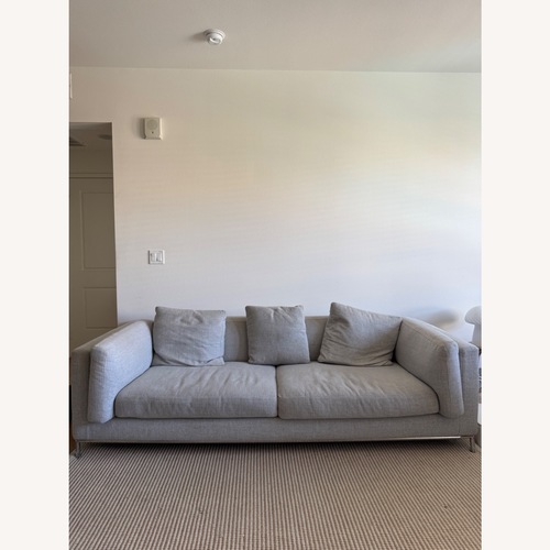 Used Rove Concepts Nico Light Gray Fabric 3+ Seater Sofa for sale on AptDeco