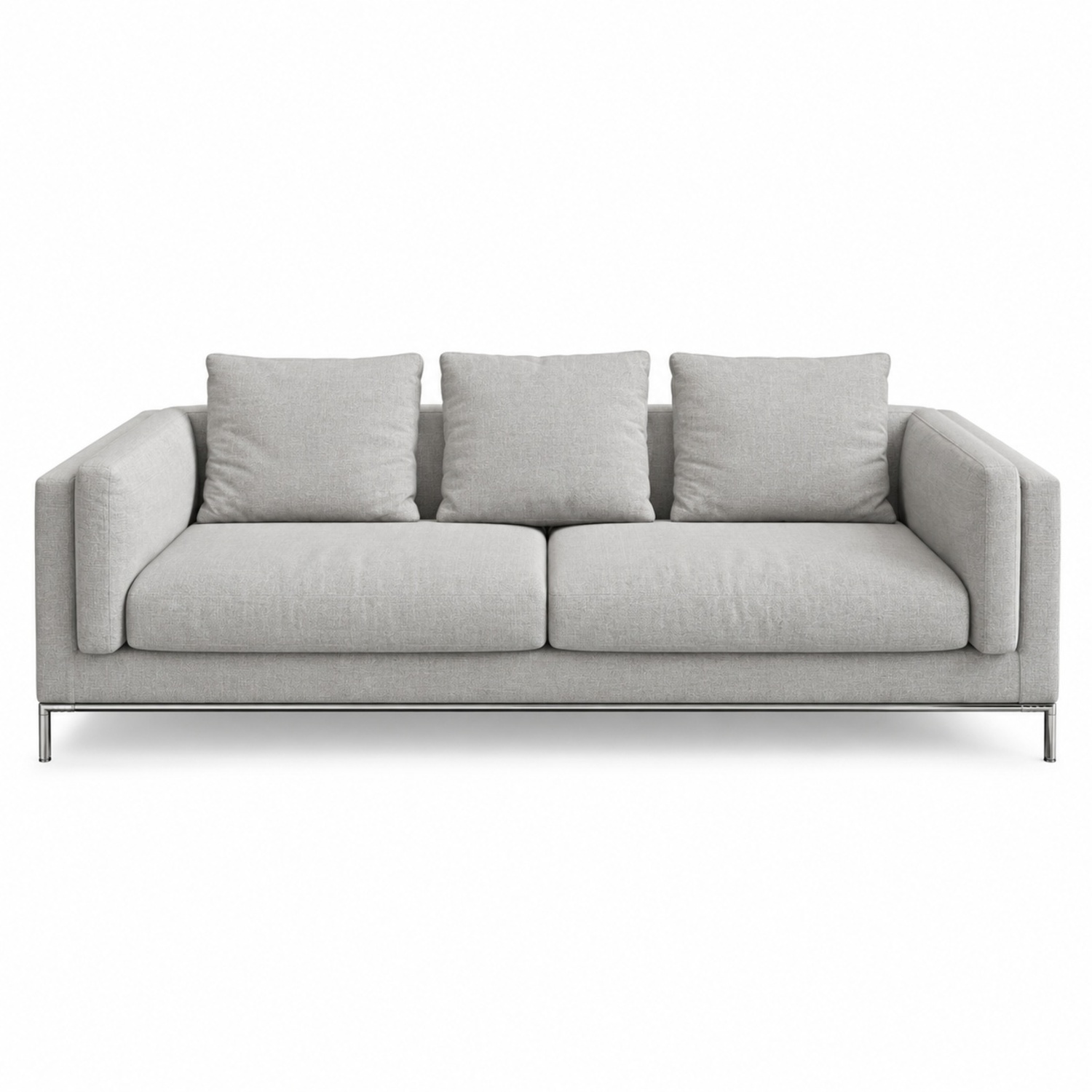 Rove Concepts Nico Light Gray Fabric 3+ Seater Sofa - image-8
