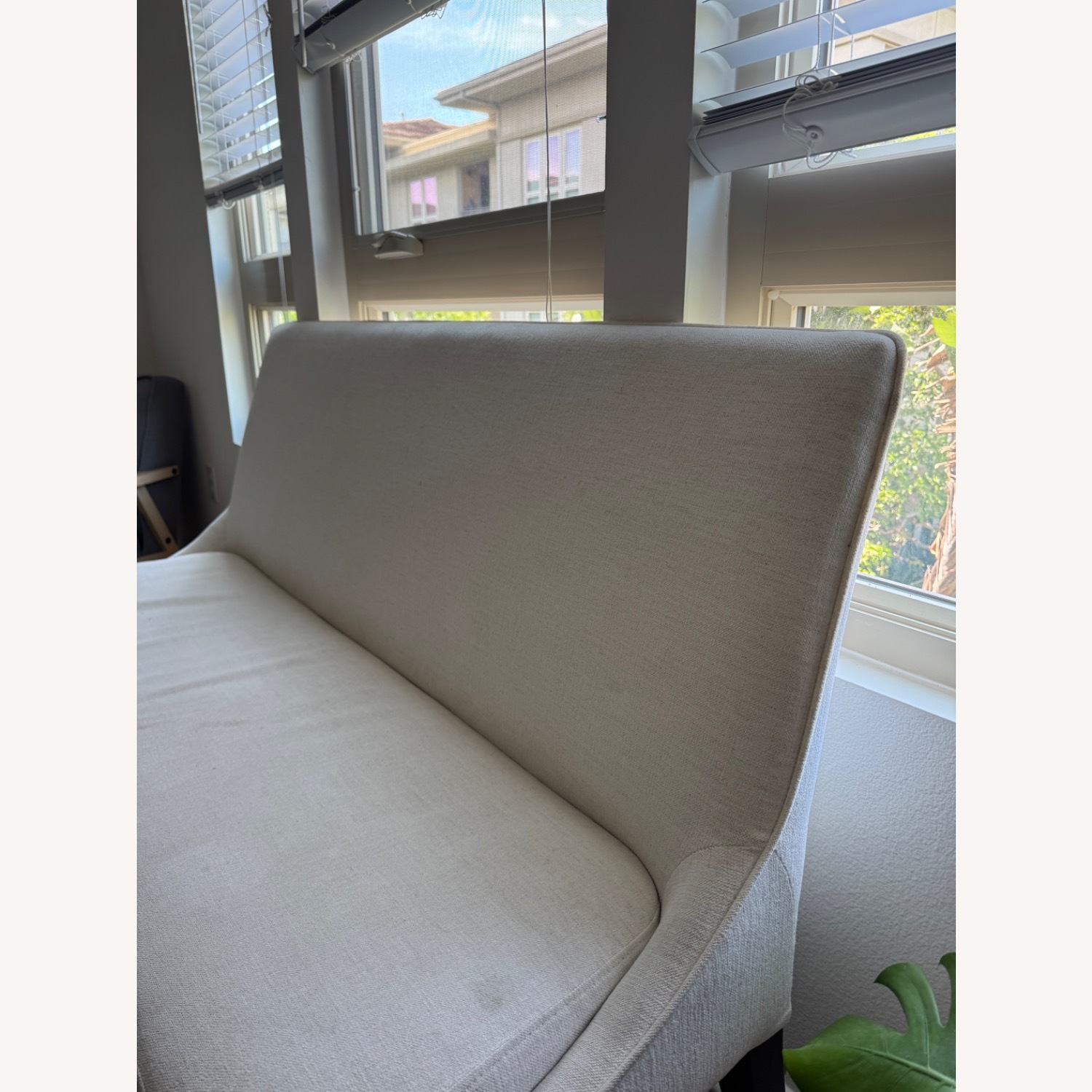 Arhaus Rhen Natural Fabric Bench - image-5